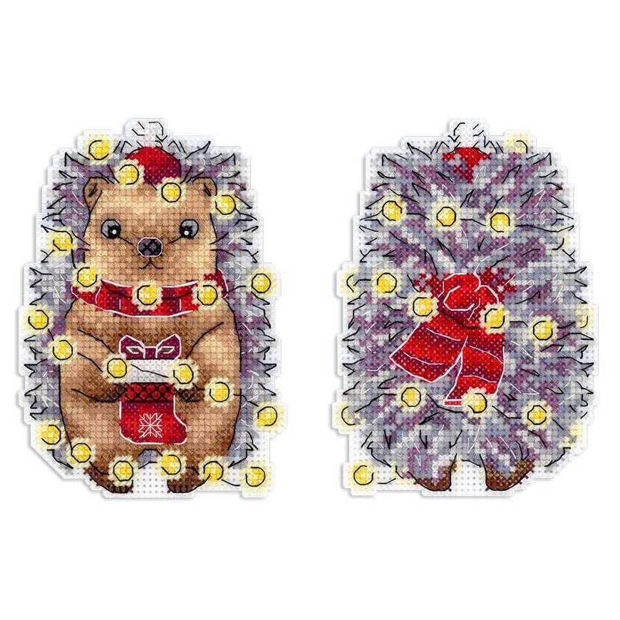 Beldizart ristpistesuvi komplekt "Uue Aasta Siil" 12x8 cm SR-1173