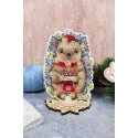 Beldizart ristpistesuvi komplekt "Uue Aasta Siil" 12x8 cm SR-1173