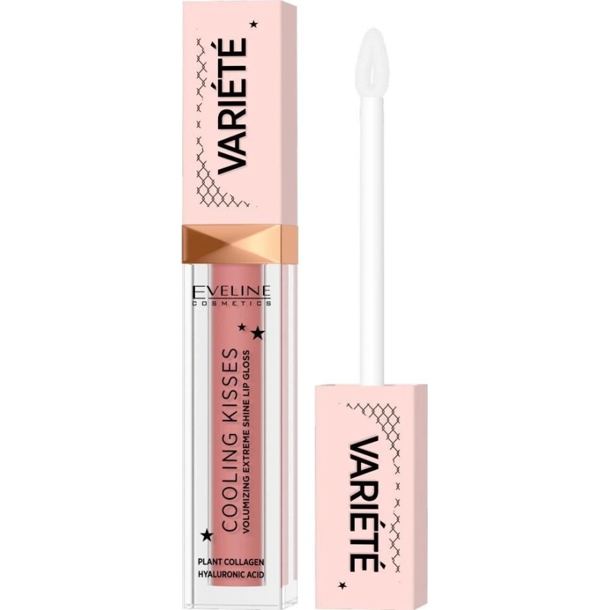 Eveline Cosmetics "Variete 03 Star Glow" 6.8 ml cooling volumizing lip gloss – 2