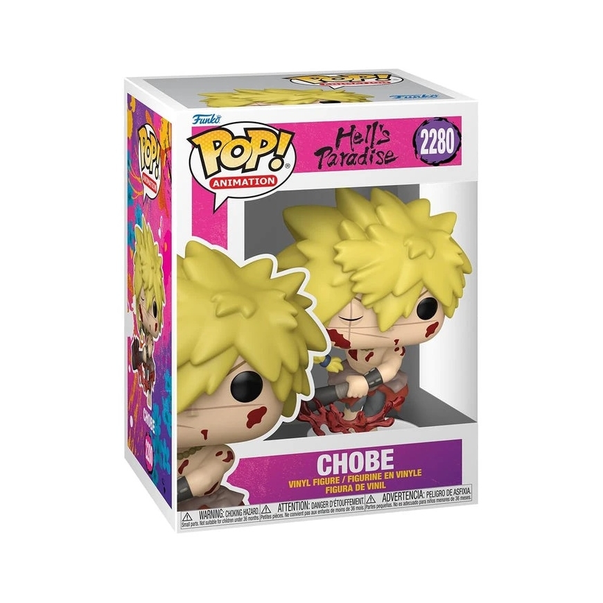 FUNKO POP! Vinyylihahmo: Hells Paradise - Chobe, 9 cm