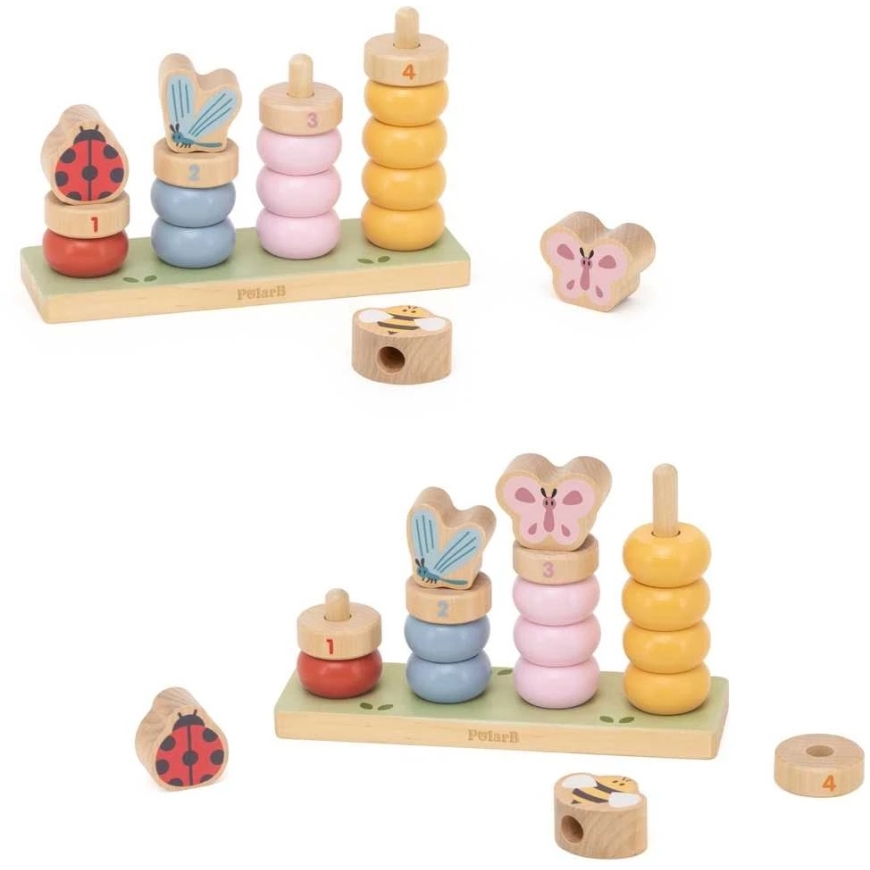 Viga Toys Puitpuzzle VIGA Kevad Õppida Arvutama – 5