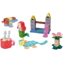 „Marioinex“ mini vohvelipalikat, 400 pastelliväriä