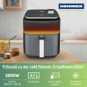HEINNER CRISPSTEAM ELITE HAF-H7DLST1800 karšto oro gruzdintuvė