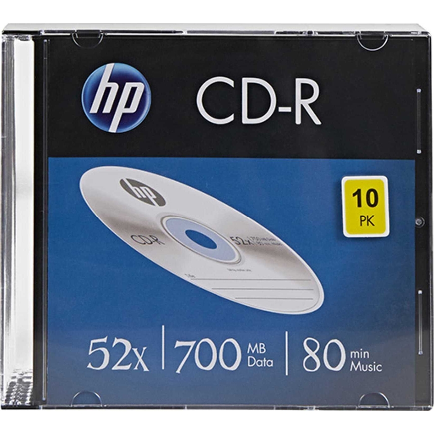 HP CD CD-R 700 MB 52x 10pc(s)