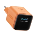 Нано-зарядное устройство 45W, умный дисплей, оранжевый | 24-pin USB-C Нано-зарядное устройство 45W, умный дисплей, оранжевый | 24-pin USB-C