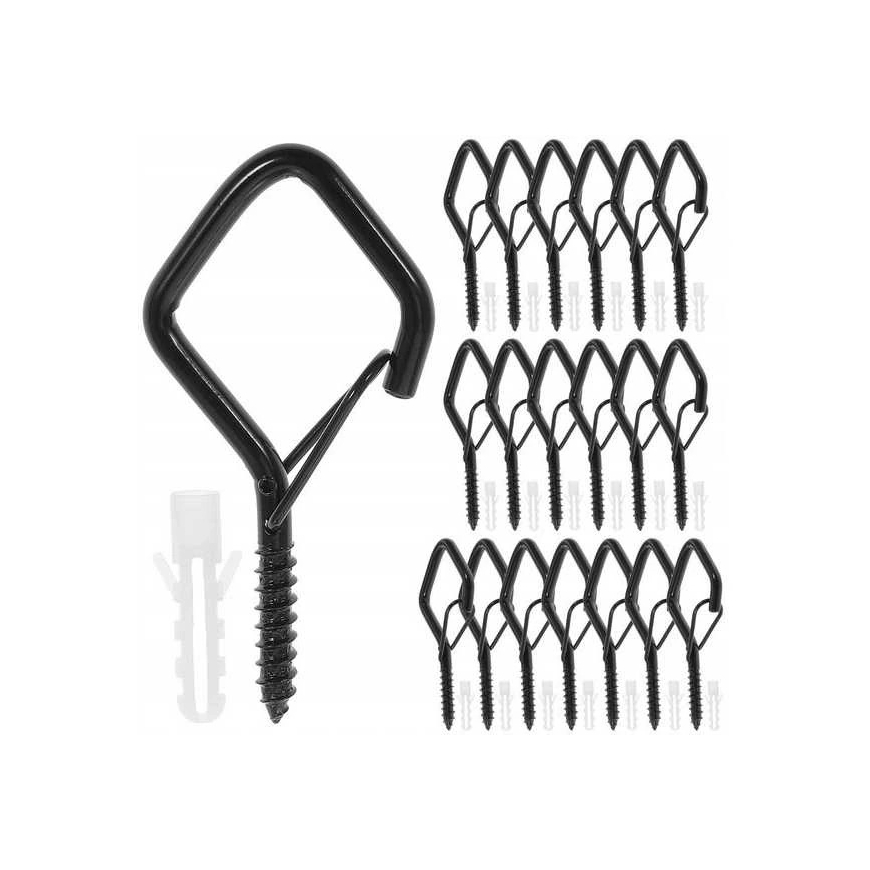 OEM Q tipa āķis - 7 cm - ar sprādzi - rokturis ar klipu – 2