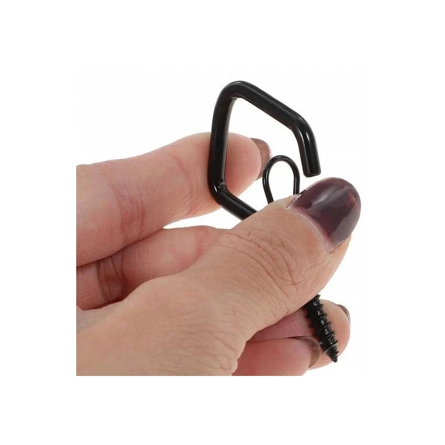 OEM Q-tyypin koukku - 7 cm - soljella - kahva klipsillä – 4
