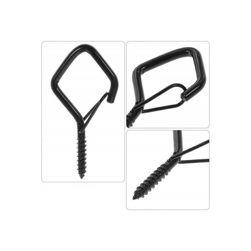 Oem Užsukamas kabliukas Q tipo - 7cm - su sagtimi - rankena su ąsele – 5