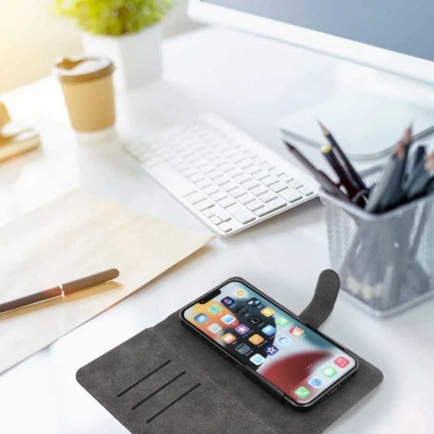 Oem Yhteensopiva kirjatasku YLEINEN koko L Apple iPhone 6 PLUS / 7 PLUS / 8 PLUS / XS MAX / 11 PRO MAX / Samsung Galaxy S20 FE / – 2