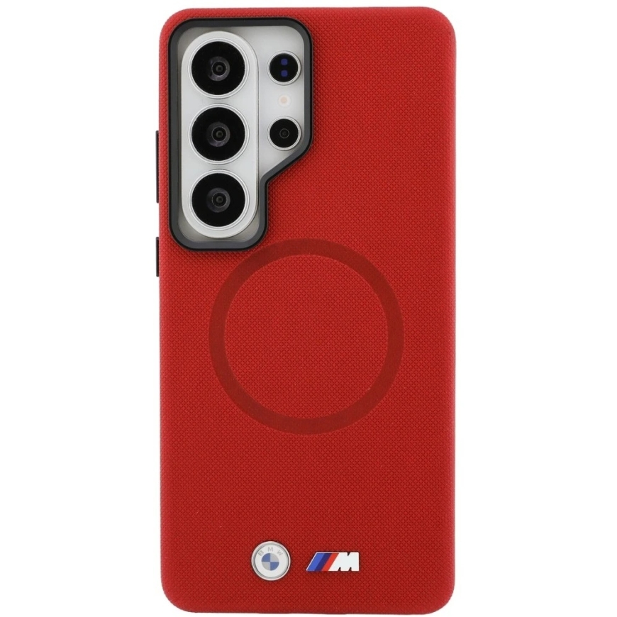 BMW M metāla logo MagSafe maciņš Samsung Galaxy S26 Ultra sarkans – 4