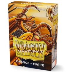 Dragon Shield: Japanese Sleeves: Orange [Matte] (60 Sleeves)