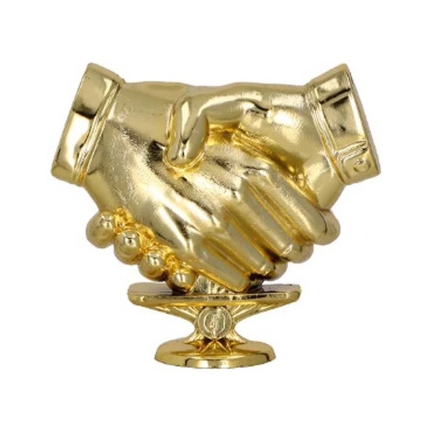 Golden Plastic Figurine - Hands