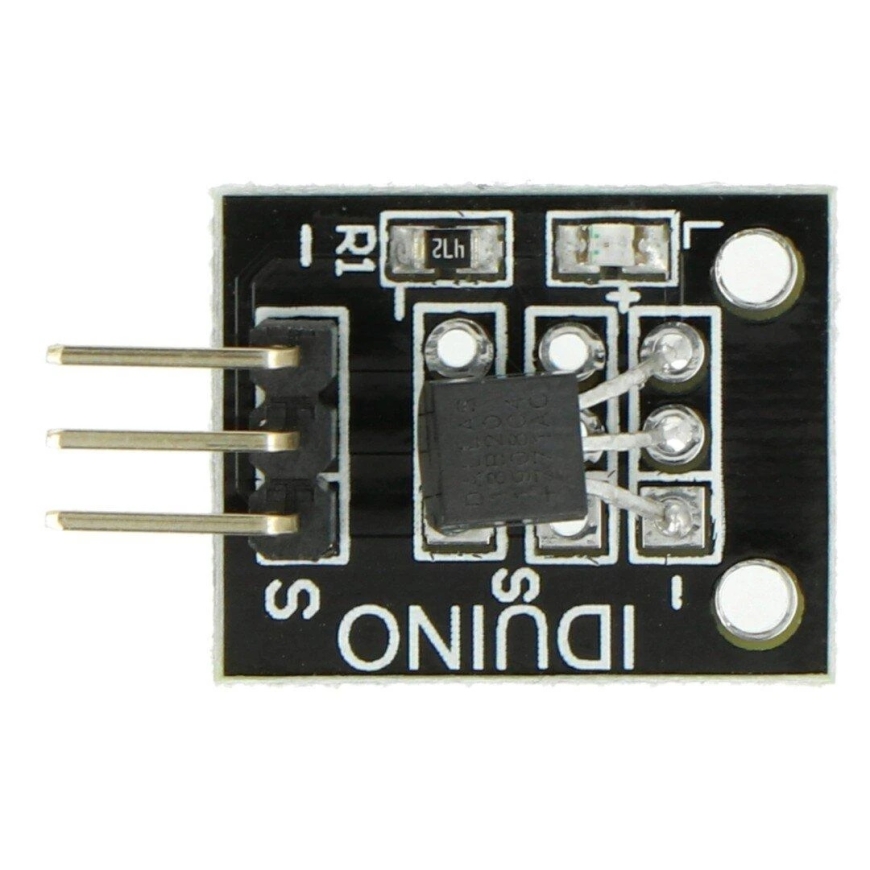 Openplatform DS18B20 Temperatuuri andur - must moodul - Iduino SE042 – 2