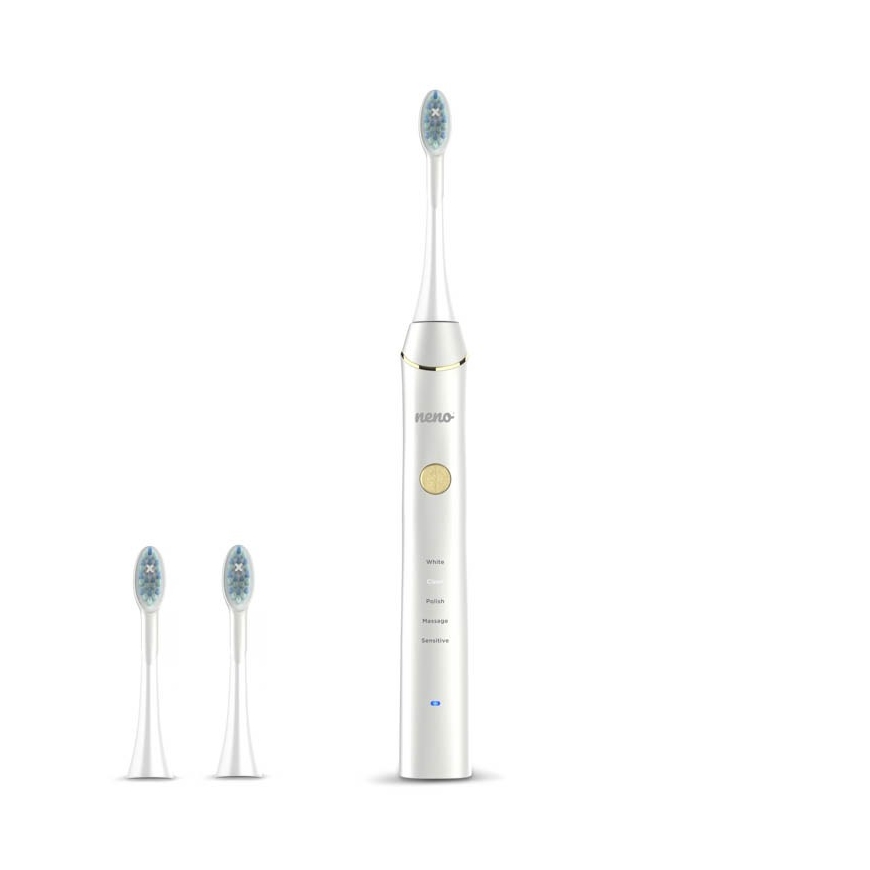 Зубная щетка NENO ORIONA WHITE с ультразвуковой технологией для взрослых – 4