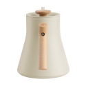 Fellow Stagg EKG PRO 900ml elektrinė arbatinukė sezamo-beige spalvos su mediniu rankenu Fellow Stagg EKG PRO 900ml elektrinė arbatinukė sezamo-beige spalvos su mediniu rankenu