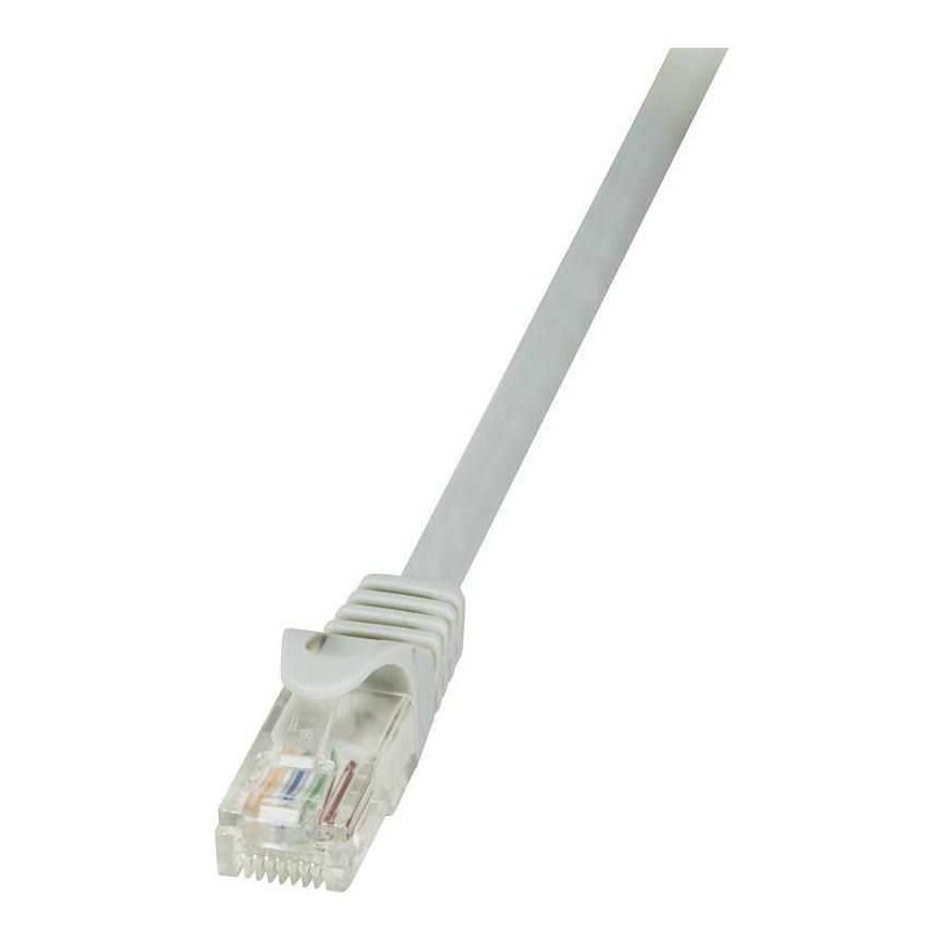 Logilink патч-кабель Cat.6 U/UTP серый 0,25м