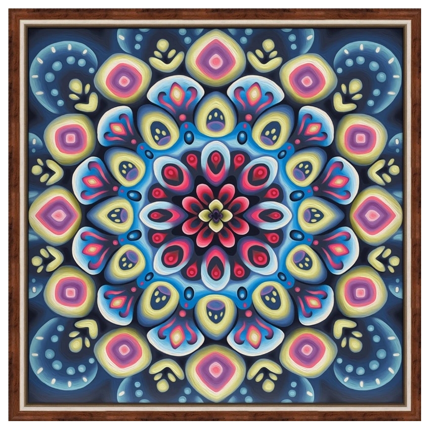 Beldizart Teemantmaali komplekt "Edu Mandala" 40*40cm AM1755