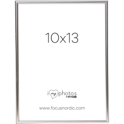 Fotoraam Ramka Focus Focus Can-Can Läikiv Hõbedane 10x13