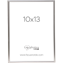 Fotografiju rāmītis Ramka Focus Focus Can-Can Spīdīgs Sudrabs 10x13
