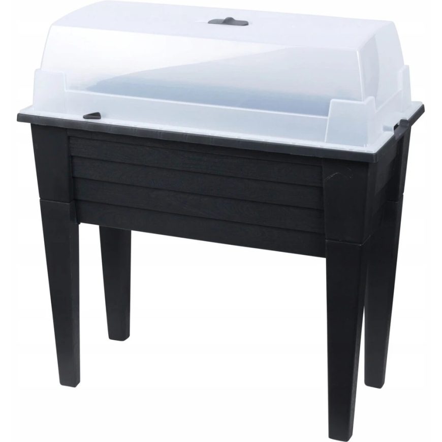 Home Styling Collection Sodo table for cultivation BOTANIC, mini greenhouse with a protective roof, 78 cm – 2