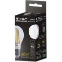 V-tac 4W LED-kierteinen lamppu, E27, A60, 3000K