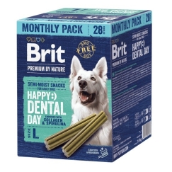BRIT Premium by Nature Koertera hambahooldused L - koeratoit - 28 tk
