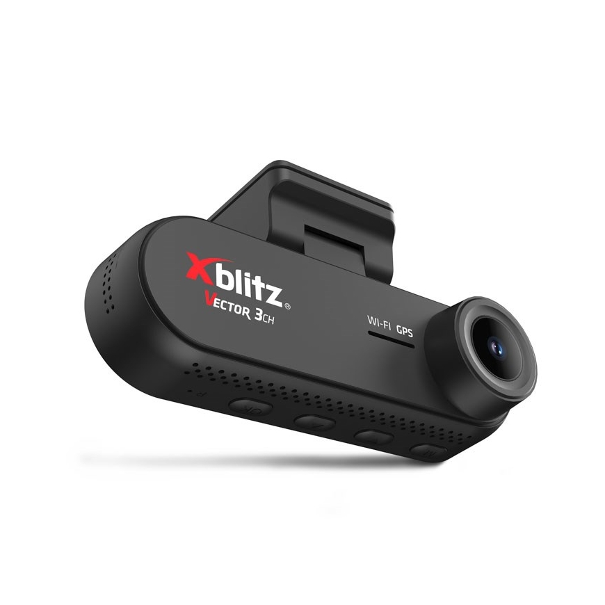 XBLITZ VECTOR 3CH 3-KANALŲ DVR SU GALINE KAMERA, Wi-Fi IR GPS – 4