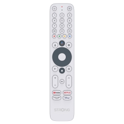 Strong RCU-GOOGLETV2 universaalne kaugjuhtimispult meediapleieritele ja Android-teleritele, valge