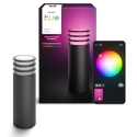 Philips Hue Lucca outdoor pole light, anthracite, 1xA60 WCA Philips Hue Lucca outdoor pole light, anthracite, 1xA60 WCA
