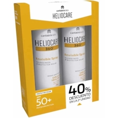 Heliocare 360 Invisible Spray SPF50+ 2x, 200 ml