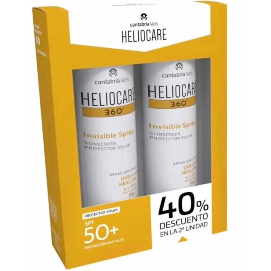 Heliocare 360 Nähtamatu pihusti SPF50+ 2x, 200 ml