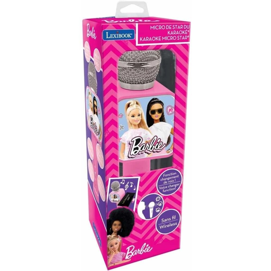 Lexibook-kuulokkeet - Barbie - Bluetooth-karaokemikrofoni (MIC240BB) – 5