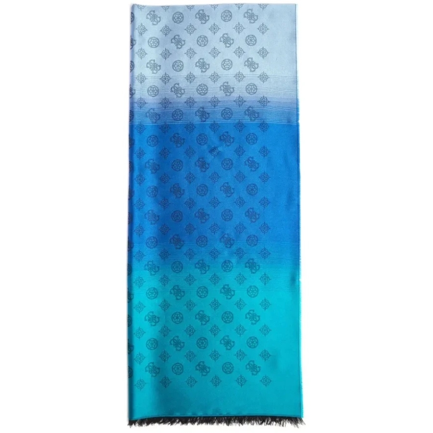 Guess, Guess, Textile Scarf, Blue, 80 x 190 cm, Women – 3