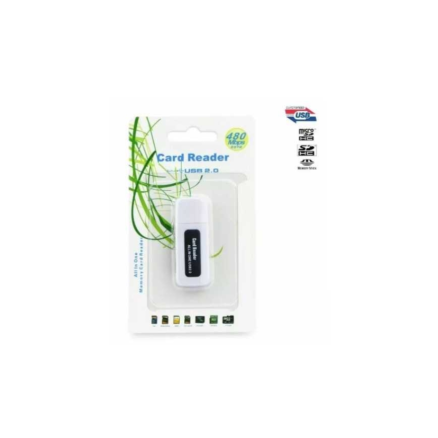 HQ USB 2.0 atminties kortelių skaitytuvas 15in1