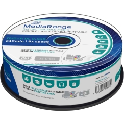 MediaRange DVD+R DL 8.5 ГБ 8x Cake Box 25 (MR474)