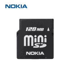 Nokia MiniSD 128 Mb (KASUTATUD, TESTITUD)