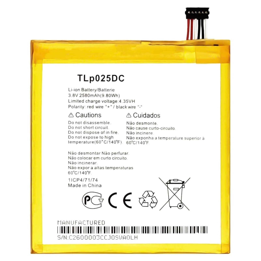 Alcatel TLp025DC – 2