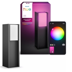 Philips Hue Turaco gaismas stabs ārējai izmantošanai, antracīts, 1xA60 WCA