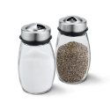 6403 FISSMAN Salt and Pepper Shakers 110 ml x 2 (glass) 6403 FISSMAN Salt and Pepper Shakers 110 ml x 2 (glass)