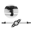 Riff Holder Between two headrests for Tablets 7'''' - 11'''' Silver Riff Holder Between two headrests for Tablets 7'''' - 11'''' Silver
