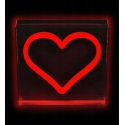 Eko-Light 2Kids Toys LED NEON LIGHT lampka serce raudona Eko-Light 2Kids Toys LED NEON LIGHT lampka serce raudona