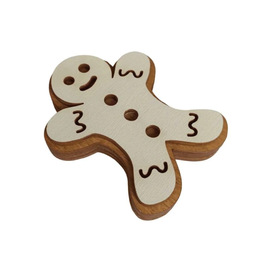 Kind Fox by Wizardi Yuliya Ausianikava ind. veikla pgl. pazyma Nr. 1201908 Medinis adatų dėklas "Cookie" KF056/77 – 4