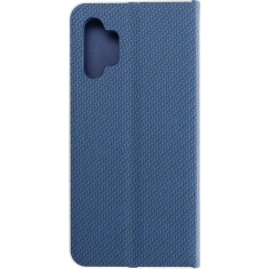 Forcell Oem LUNA Book Carbon -kotelo Samsung Galaxy A32 5G:lle sinisessä värissä