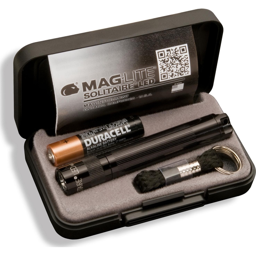 Maglite Solitaire LED-ключница, черная