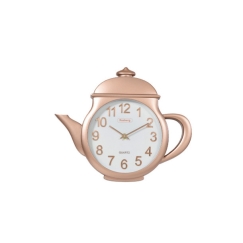 Teapot Wall Clock, 34.4 x 29 x 4.4 cm, 1 AA battery (not include