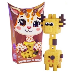 Marioinex Mini Waffle Taskueläimet Giraffe 35 kpl lapsille ZA6660
