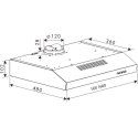Thermex Core 500 mm extractor fan with its own motor, white Thermex Core 500 mm extractor fan with its own motor, white