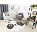 Ковер PANDA R140, белого цвета Ковер PANDA R140, белого цвета