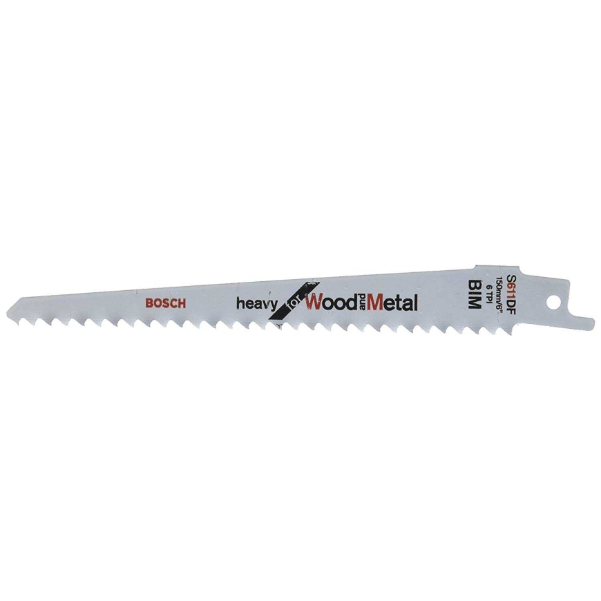 Bosch Powertools Bosch S 611 DF Heavy sahalaitale, puulle ja metallille, 100 kpl
