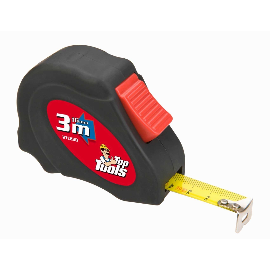 Top Tools Top Tools Steel measure 3m coiled (27C233)